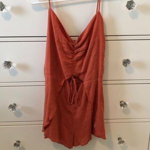 Orange romper